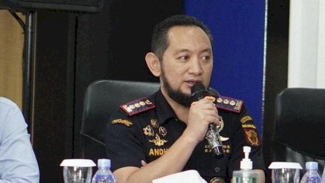 Eks Kepala Bea Cukai Makassar Andhi Pramono.(F-INT)