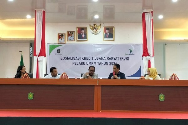 Pemkab Takalar Kerjasama Bank Sulselbar Sosialisasikan Program KUR Untuk Pelaku Usaha