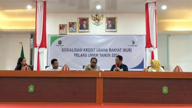 Pemkab Takalar Kerjasama Bank Sulselbar Sosialisasikan Program KUR Untuk Pelaku Usaha