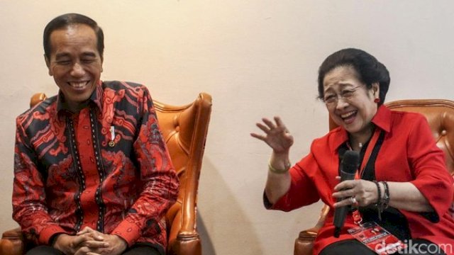 Jokowi-Megawati.(F-INT)