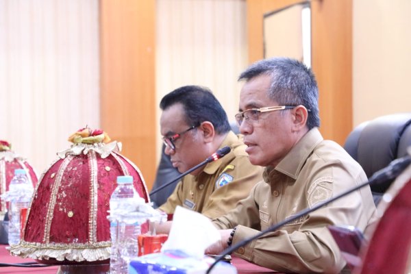 Sekda Bantaeng Abdul Wahab Buka Rapat Monev Triwulan 1 T.A 2024