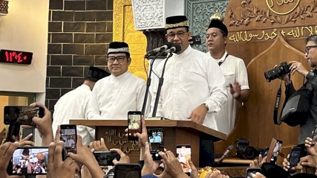 Anies Baswedan dan Cak Imin Menyapa Warga Aceh.(F-INT)