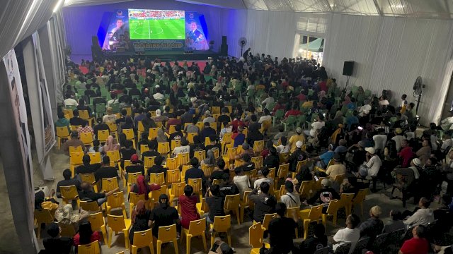 Gelar Nobar Indonesia Vs Irak, Tasming Hamid: Ajang Silaturahmi dan Bentuk Dukungan untuk Timnas