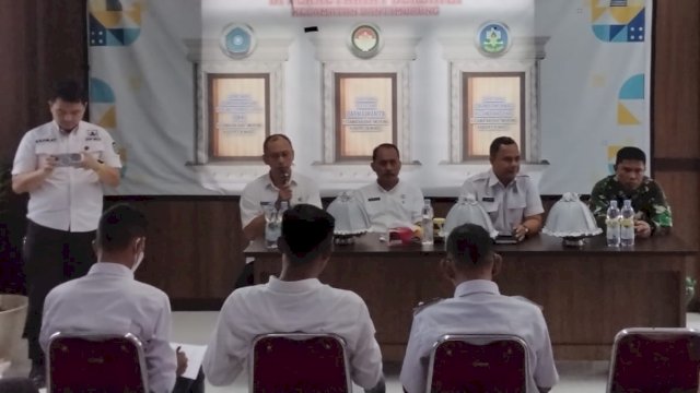 Kades Kumpul Bahas Batas Desa, Sekdis PMD Maros : Masih Terjadi Perbedaan