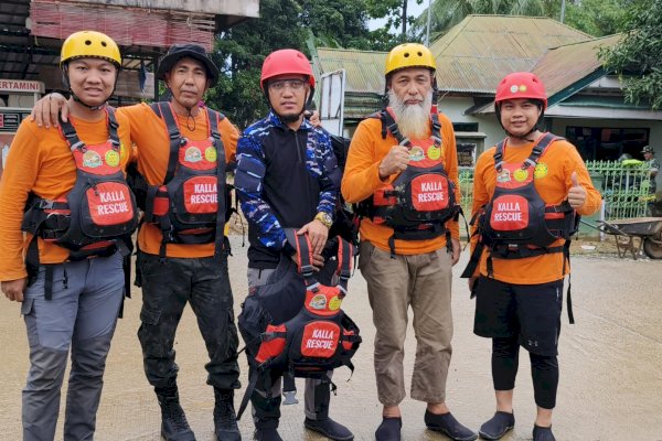Kalla Rescue Terjun Langsung Evakuasi Korban Banjir Luwu