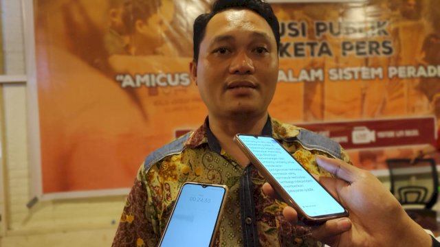 Kepala Keasistenan Bidang Pemeriksaan Laporan Ombudsman Sulsel, Aswiwin Sirua
