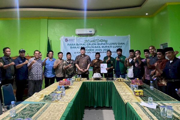 Datang Bareng Pasangan, PPP Puji Keseriusan ABM-Rahmat Bertarung di Pilkada Luwu