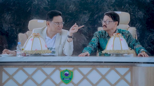 Bupati Barru Suardi Saleh, Hadiri Pelantikan dan Rapat Kerja Pengurus IKA GAPPEMBAR.