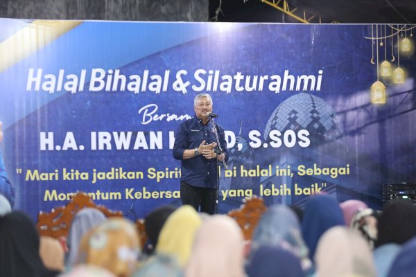 Pembangunan Pinrang Harus Berlanjut, Ajak Pilih Lagi Irwan Hamid Jadi Bupati