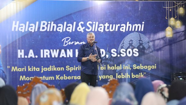 Ketua DPD NasDem Pinrang, Andi Irwan Hamid Halal Bihalal Bersama Ribuan Masyarakat Kecamatan Watang Sawitto.