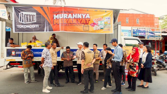 Program Mini Distribution Center Berlangsung di Lima Pasar Rakyat di Makassar