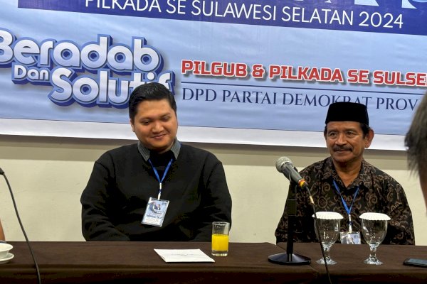 Uji Kelayakan, Arham-Rahmat Optimis Diusung Partai Demokrat di Pilkada Luwu