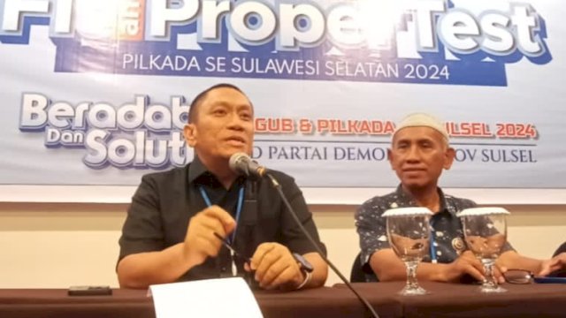 Bakal calon bupati Kabupaten Lutim, Irwan Bachri Syam (Ibas).