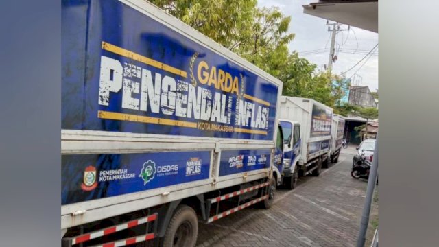 Mobil Truk Pengendali Inflasi Disperindag Makassar (Foto: Int).