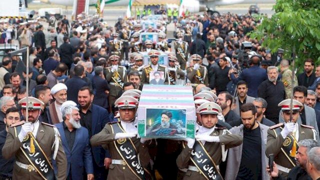 Pemakaman Presiden Iran Ebrahim Raisi.(F-INT)