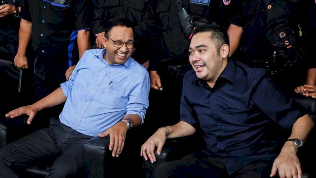 Prananda Paloh dengan Anies Baswedan.(F-INT)