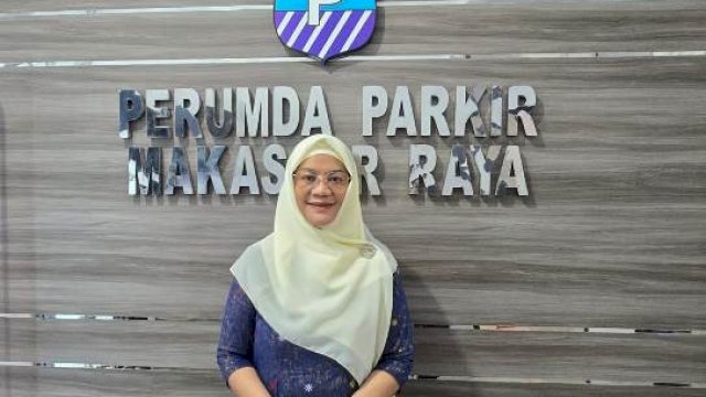 Dirut PD Parkir Makassar Yulianti Tomu.