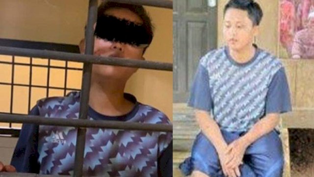 Tampang Anak Durhaka yang bunuh IBu Kandungnya.(F-INT)