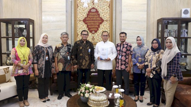 Kepala Balai KIPM Temui Danny Pomanto.(F-HUmas)