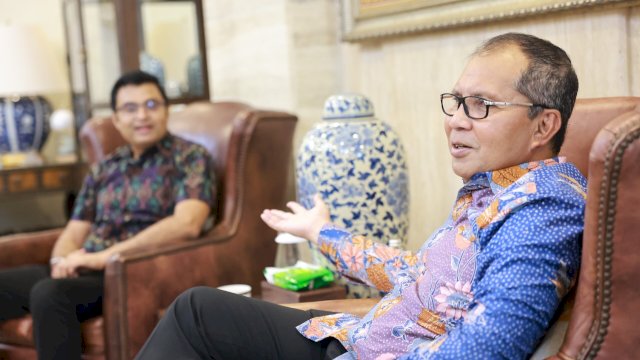 Danny Pomanto dan Konjen India Bahas Kerja Sama.