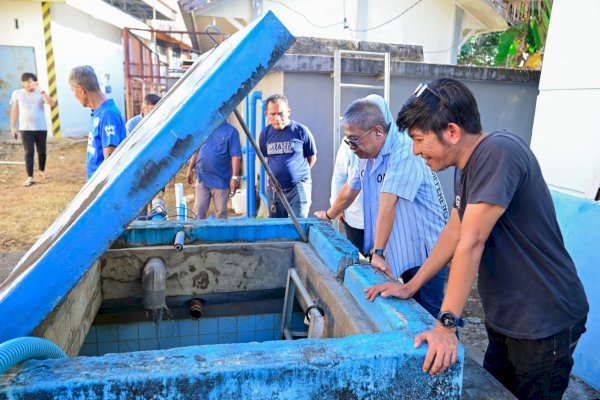 Hadapi Musim Haji 2024, Dirut PDAM Beni Iskandar Pastikan Kebutuhan Air Bersih Asrama Haji Makassar