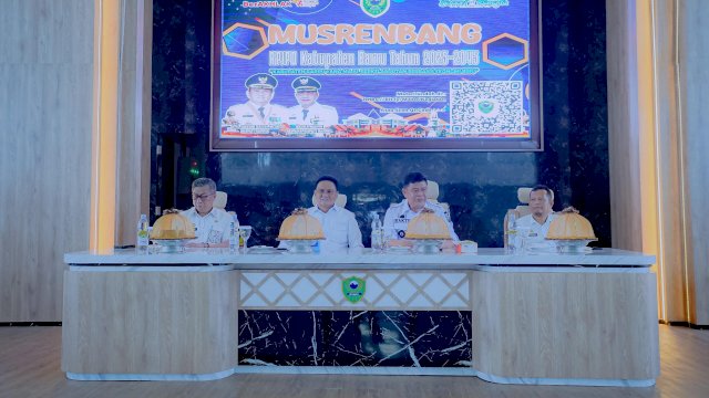 Bupati Barru Suardi Saleh Buka Musrenbang Penyusunan Dokumen RPJPD.