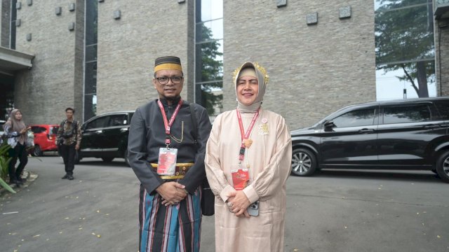 Indira Yusuf Ismail dan Kadisdag Arlin Ariesta Hadiri Puncak HUT Ke-44 Dekranas di Solo.