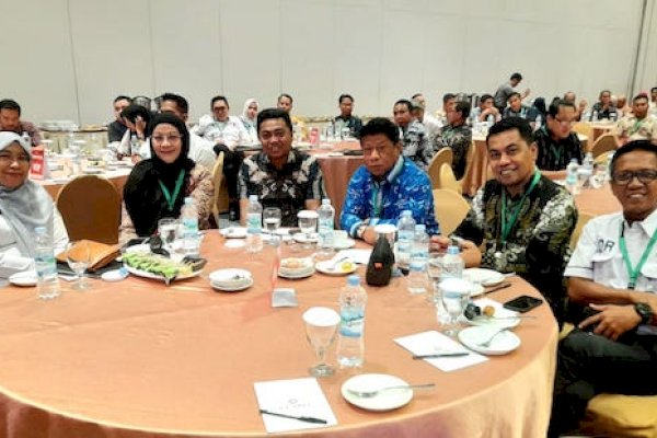 Dirut PD Parkir Yulianti Tomu bersama Dirum Risal Asjahad Hadiri Musrenbang RKPD Makassar 2025