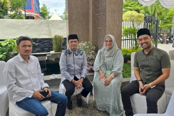 Direksi PD Parkir Makassar Silaturahmi ke Kediaman Walikota-Pj Sekda Makassar