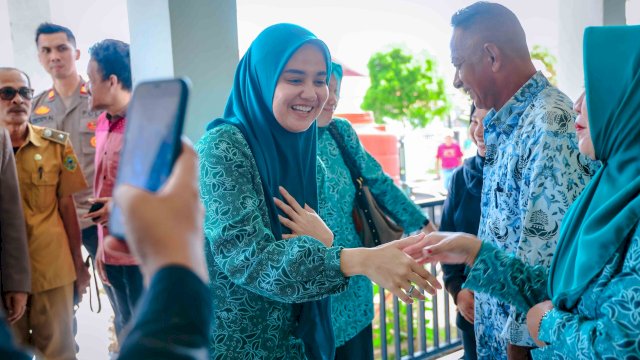 Dokter Ulfah Launching Gerakan Pangan Murah.