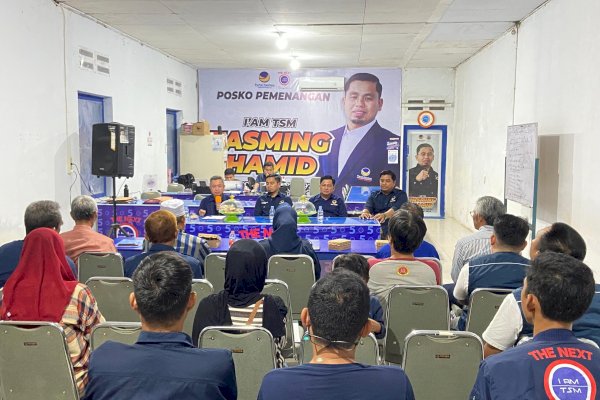 Rapat Pleno, Tasming Hamid Calon Tunggal NasDem-Optimis TSM Menang di Pilkada Parepare 2024