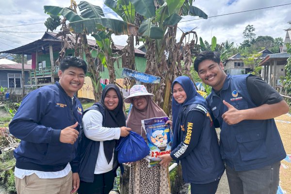 Kader NasDem Se-Sulsel Konsisten Tebar Kebaikan Lewat Jumat Berkah