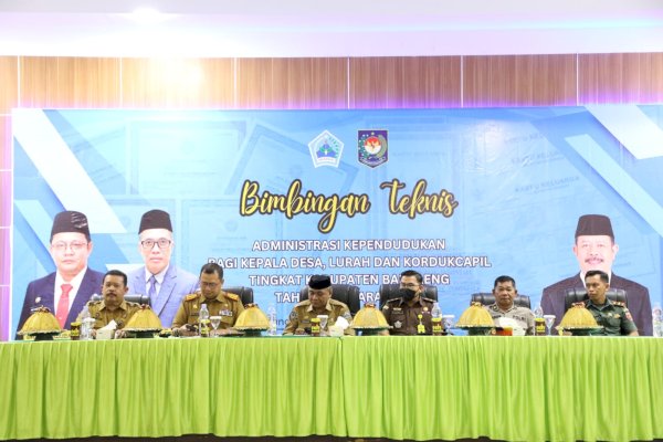 Tingkatkan Pelayanan Adminduk, Disdukcapil Kabupaten Bantaeng Gelar Bimtek