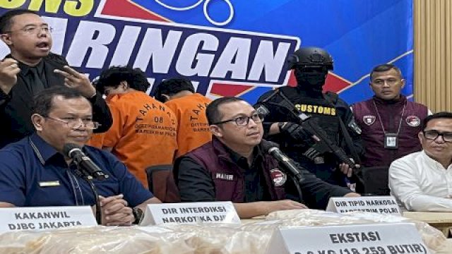 Polri Buru WN Iran yang Jadi Otak Sindikat Penyelundupan Ekstasi.(F-INT)