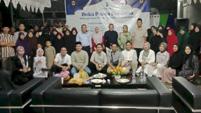 PT Bank Sulselbar Cabang Majene Buka Puasa bersama Anak Panti Asuhan Hidayatullah