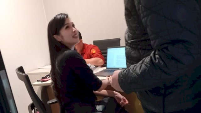 Sandra Dewi Diam-diam Penuhi Panggilan Kejagung.(F-INT)
