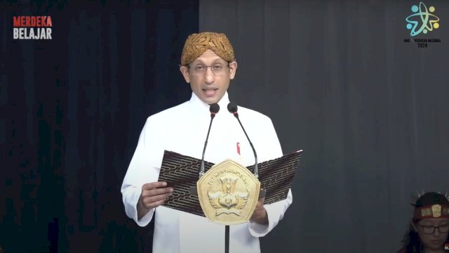 Mendikbud Nadiem.(F-INT)