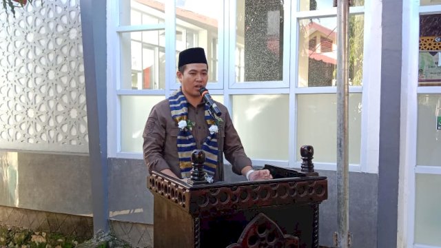 Bupati Pangkep Yusran Resmikan Masjid UPT SMPN 2 Pangkajene