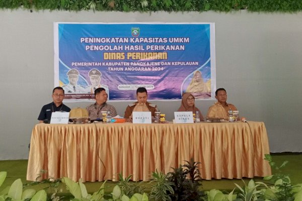 Dinas Perikanan Pangkep Gelar Peningkatan Kapasitas Pelaku UMKM