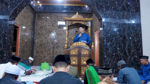 Bupati Pangkep Yusran Safari Ramadhan ke Masjid Babul Khair Desa Kabba