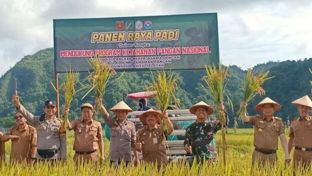 Dandim 1421 Pangkep Dukung Program Ketahanan Pangan Nasional