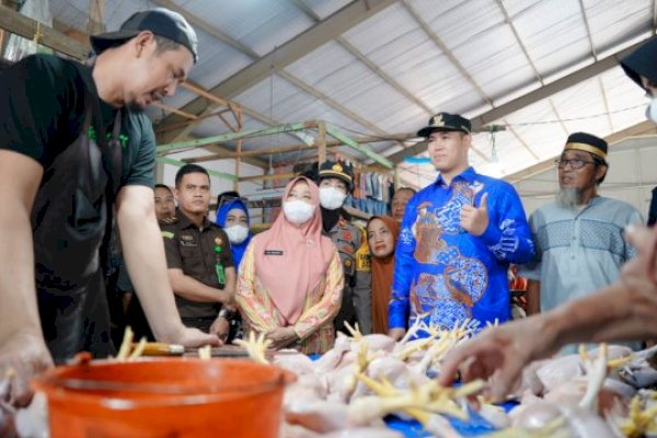 Bupati Yusran dan Forkopimda Pangkep Sidak Pasar