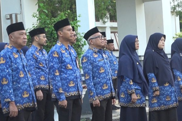 Tingkat Kehadiran ASN Pemkab Pangkep Pasca Libur Lebaran Capai 98 Persen