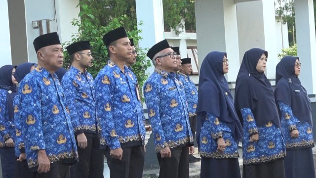 Tingkat Kehadiran ASN Pemkab Pangkep Pasca Libur Lebaran Capai 98 Persen