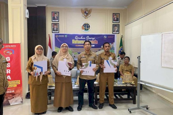 BPN dan OPD Pangkep Ikut Deklarasi Reforma Agraria