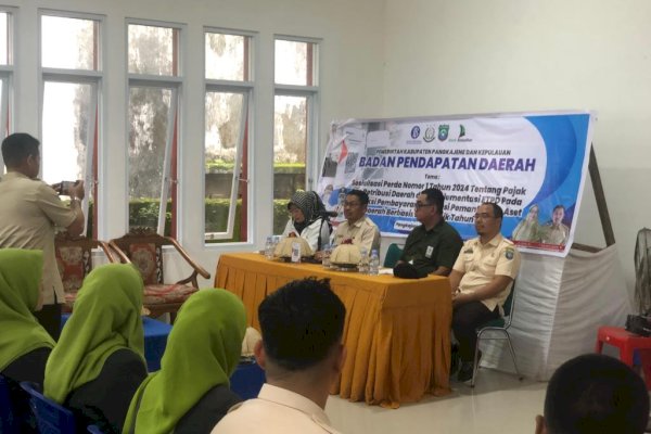 Bapenda Pangkep Sosialisasi Perda Nomor 1 Tahun 2024