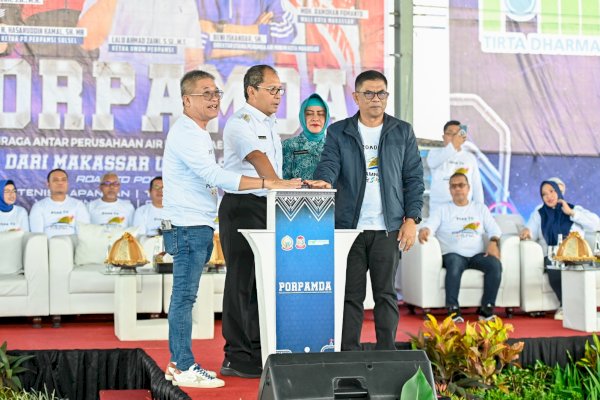 PDAM Makassar Laksanakan Kegiatan Porpamda, Wali Kota Danny: Jadilah Tuan Rumah yang Baik