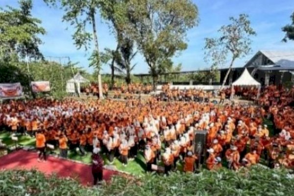 Tingkatkan Keakraban-Kekompakan, Zuhaelsi Zubir Kumpulkan Seluruh Jajaran Dinas PU Makassa di Tokka Tena Rata Maros