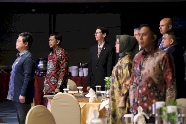 Pj Sekda Firman Pagarra Hadiri Pembukaan Konsulat Jenderal Kroasia di Makassar
