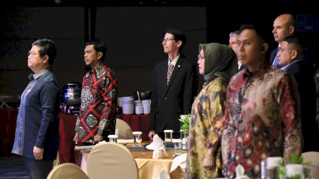 Pj Sekda Firman Pagarra Hadiri Pembukaan Konsulat Jenderal Kroasia di Makassar